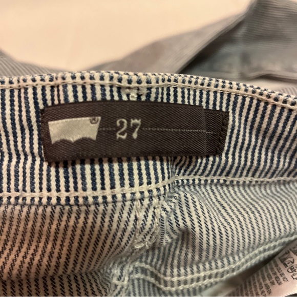 Levis jeans 27 woman stripes white and blue - Picture 5 of 5